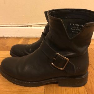 Frye Natalie Short Engineer Boots